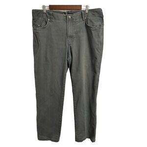 Columbia Men's 40x32‎ Green Jeans Comfort Waist Workwear Classic Straight Cowboy